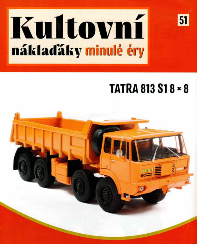 Tatra 813 8x8 S1 Kultovní náklaďáky 51